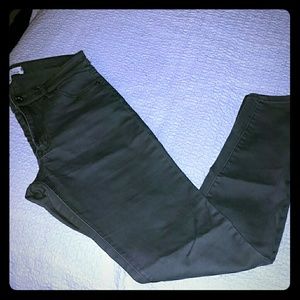 Olive green skinny jeans